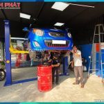 CẦU NÂNG Ô TÔ 2 TRỤ GIẰNG  DƯỚI CARLIFT – 4 TẤN CL-4.0B – CÓC GIẬT 2 BÊN – ảnh 6