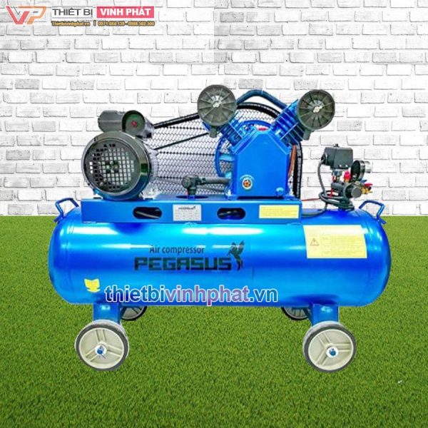 Máy Nén Khí Pegasus 1 Cấp Nén 3HP TM-V-0.25/8-120L – Dung Tích 120 Lít