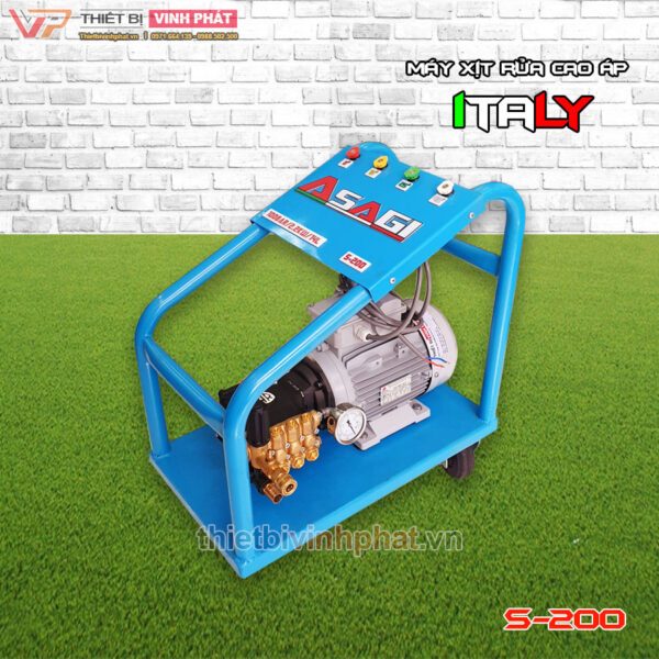 Máy Phun Xịt Rửa Cao Áp Của Ý ASAGI – S200