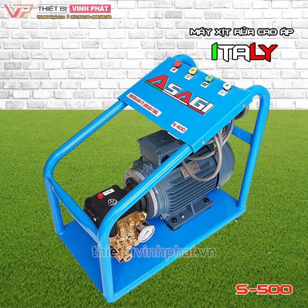 Máy Phun Xịt Rửa Cao Áp Của Ý ASAGI – S500