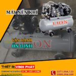 Máy Nén Khí Lion 1 Cấp Nén 3HP V0.25/8BAR – Dung Tích 100L – ảnh 3