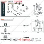 Máy Tháo Vỏ Xe Tải Tự Động LEO L8096V ITALY – ảnh 2
