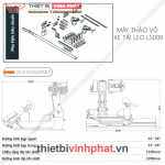 Máy Tháo Lốp Xe Tải Xe Công Trình LEO L5009 – ảnh 2
