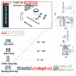 Máy Tháo Lốp Ô Tô Có Cần Phụ Ra Vào Lốp LEO L8007 + 241 ITALY – ảnh 2