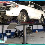 Cầu Nâng 1 Trụ Rửa Xe Ô Tô Ấn Độ – Chữ H Nổi – Loại 1 – VP4000-AD.N1 – ảnh 1