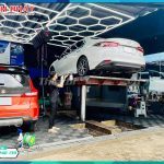Cầu Nâng  1 Trụ Rửa Xe Ô Tô Ấn Độ Cánh Bướm – Loại I – VP4000.AD.B1 – ảnh 3