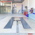 Mặt Bàn Chữ H Âm Nền Cầu Nâng 1 Trụ Rửa Xe Ô Tô – ảnh 5