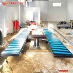 Mặt Bàn Chữ H Âm Nền Cầu Nâng 1 Trụ Rửa Xe Ô Tô – ảnh 4