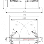 CẦU NÂNG Ô TÔ 2 TRỤ TITANO GIẰNG DƯỚI – 5 TẤN – CÔNG NGHỆ Ý STD-6150 – ảnh 2