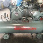 MÁY NÉN KHÍ HITACHI BEBICON NỘI ĐỊA NHẬT CŨ – 12BAR – 5HP – 120L – 220/380V – ảnh 1