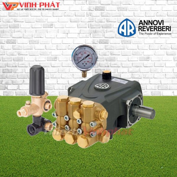 Đầu Bơm Cao Áp Ý AR Annovi Reverberi RR18.16N – Piston Sứ – Cốt Dương