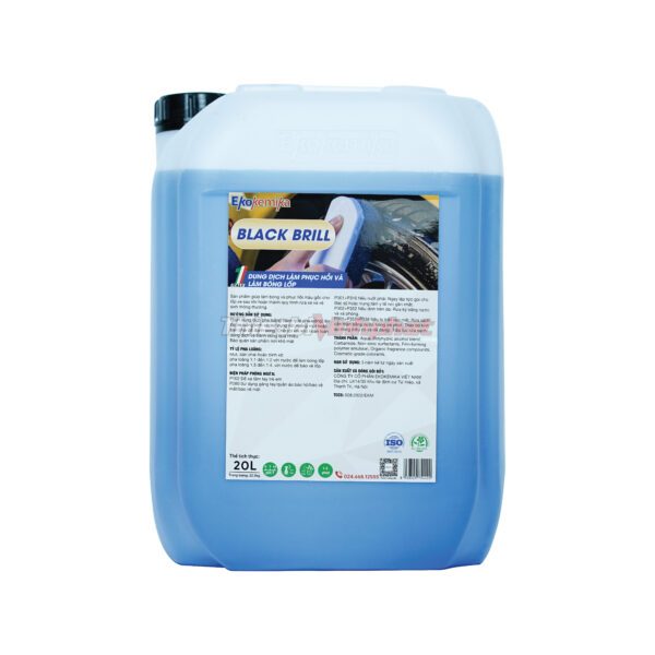Dung dịch làm bóng, bảo dưỡng lốp Ekokemika Black Brill – 20 Lít