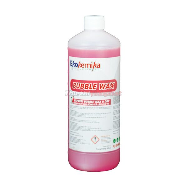 Dung dịch làm bóng và bảo vệ thân xe Ekokemika Bubble Wax – 1 Lít