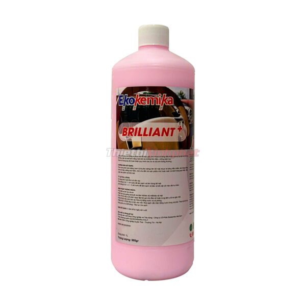 Dung dịch làm bóng, bảo dưỡng da, nhựa và Tablo Ekokemika Brilliant+ – 1 Lít