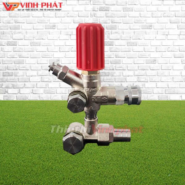 Van Chỉnh Áp – Niken – 300 Bar – 25L/p – Cho Đầu Bơm Cao Áp