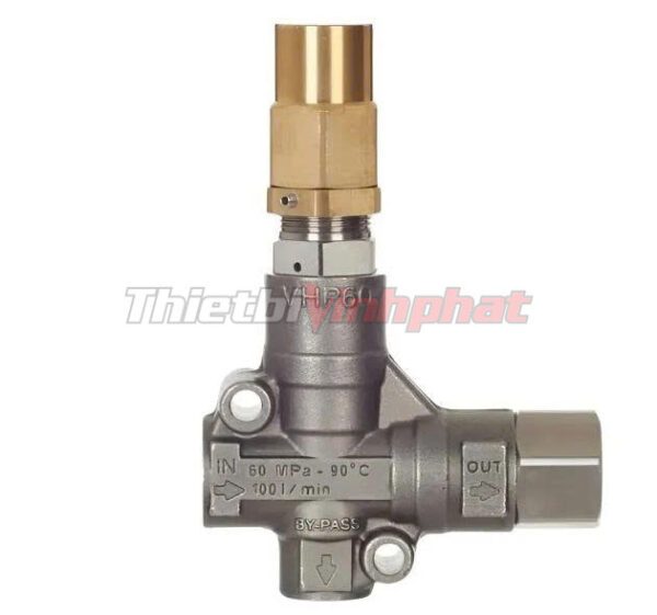 Van Chỉnh Áp Ý VHP60 – 600 Bar – 100L/p – Cho Đầu Bơm Siêu Cao Áp